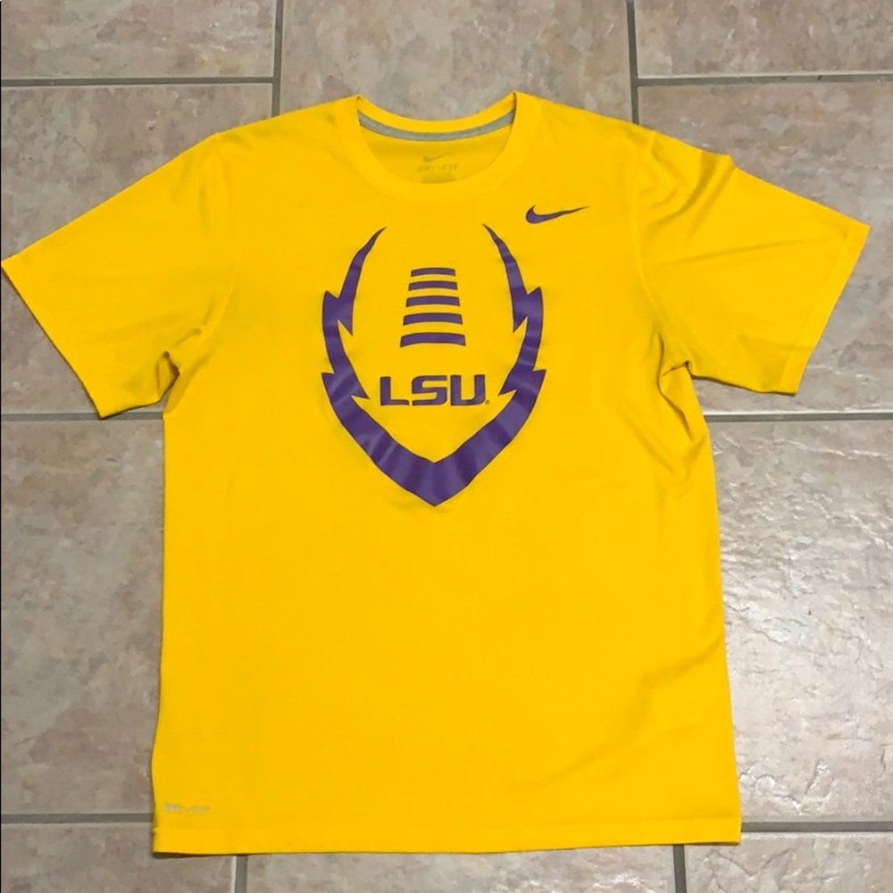 LSU Football Dri-Fit Nike Shirt